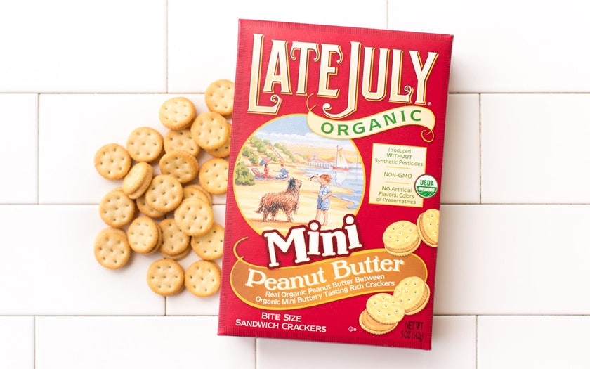 Late July Crackers
 Organic Peanut Butter Sandwich Crackers Late July