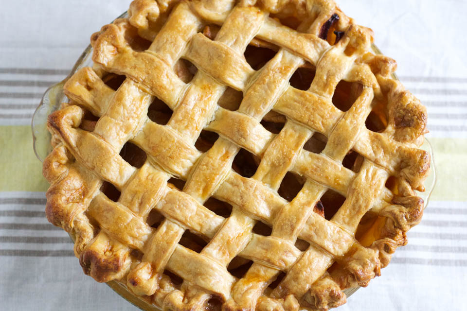 Lattice Apple Pie
 Lattice Top Apple Pie Step by Step Recipe