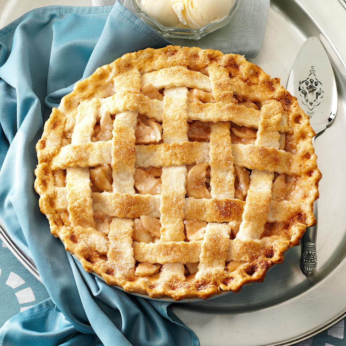 Lattice Apple Pie
 Lattice Topped Apple Pie Recipe