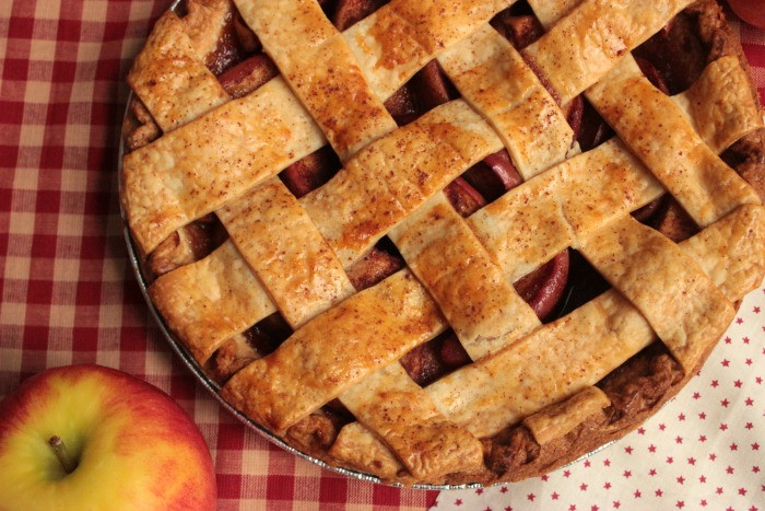 Lattice Apple Pie
 Simple Homemade Apple Pie with Lattice Top Big Bear s Wife