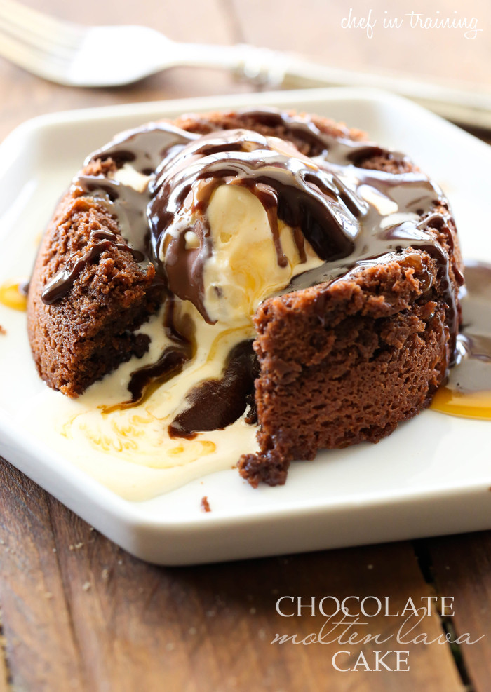 Lava Cake Recipe
 Chocolate Molten Lava Cake Chef in Training