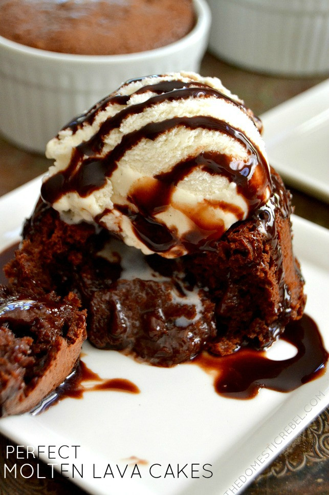 Lava Cake Recipe
 Perfect Molten Lava Cakes