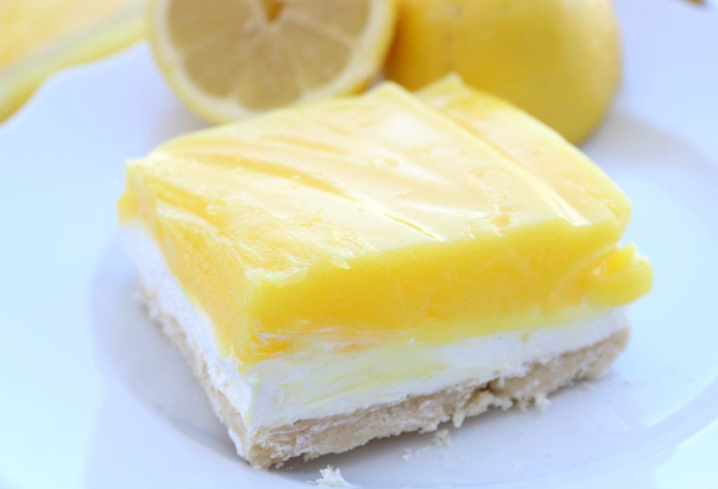 Layered Lemon Dessert
 Layered Lemon Dessert Sugar n Spice Gals