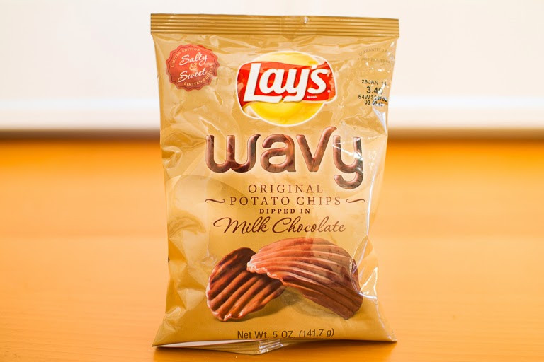 Lays Chocolate Covered Potato Chips
 Tales of the Flowers Wavy Lays Chocolate Covered Potato Chips