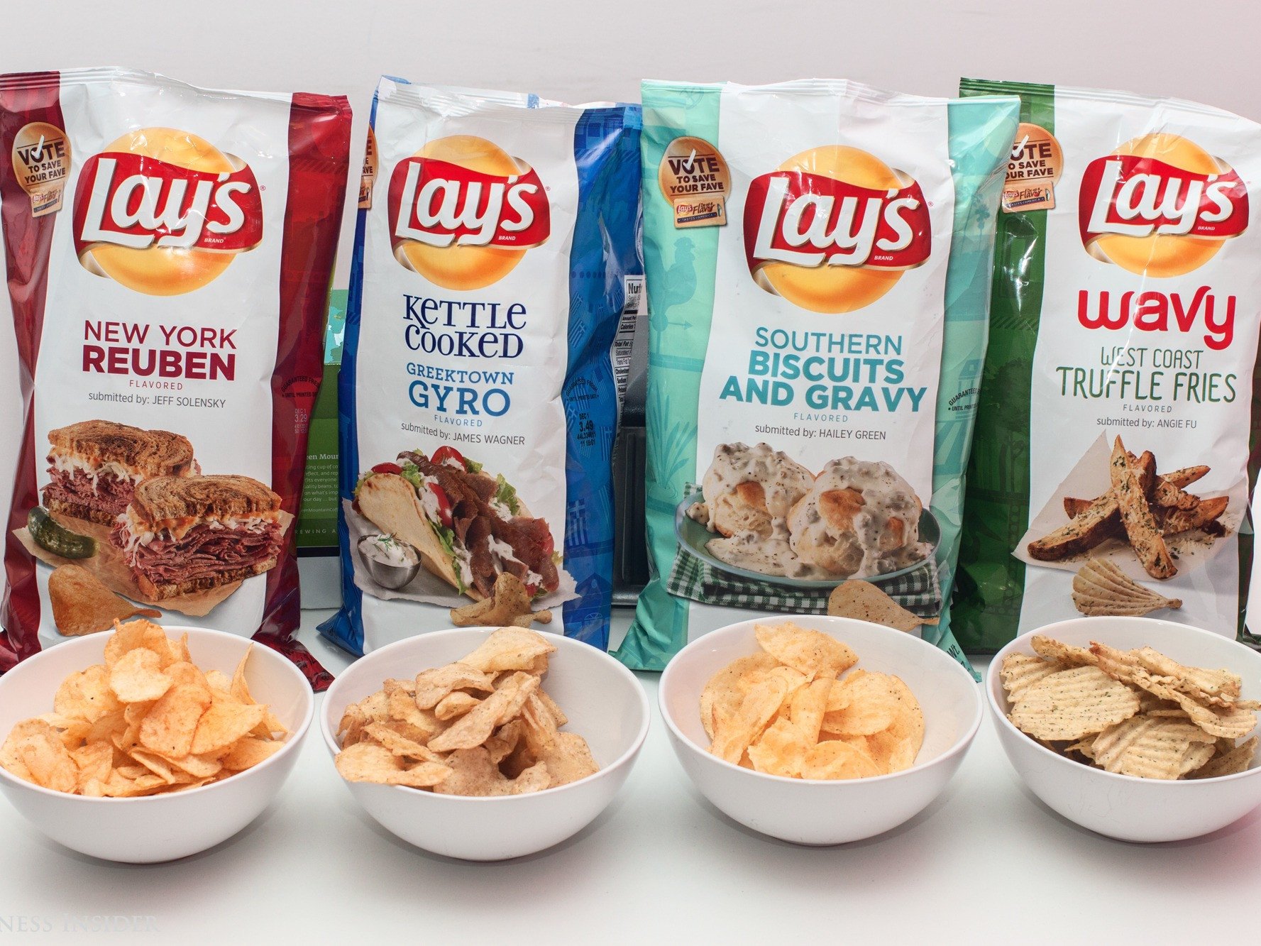 Lays Potato Chips Flavors List
 Frito Lays flavor contest 2015 Business Insider