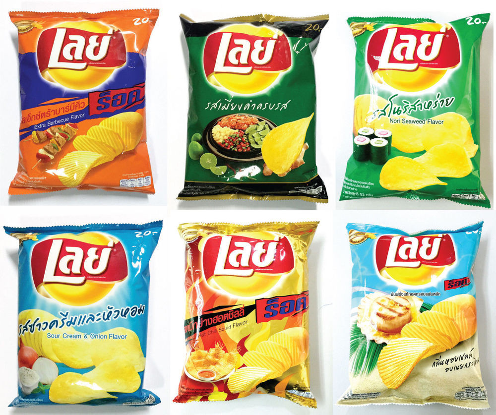 Lays Potato Chips Flavors List
 52g Lays Potato Chip Crispy Fried Snack 6 Flavor for you