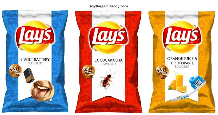Lays Potato Chips Flavors List
 Rejected Lays Potato Chips Flavors
