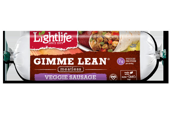 Lean Breakfast Meat
 Gimme Lean Sausage Ve arian Breakfast Meats Lightlife