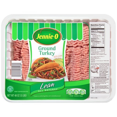 Lean Ground Turkey
 NEW COUPON Save $1 00 on Jennie O Ground Turkey