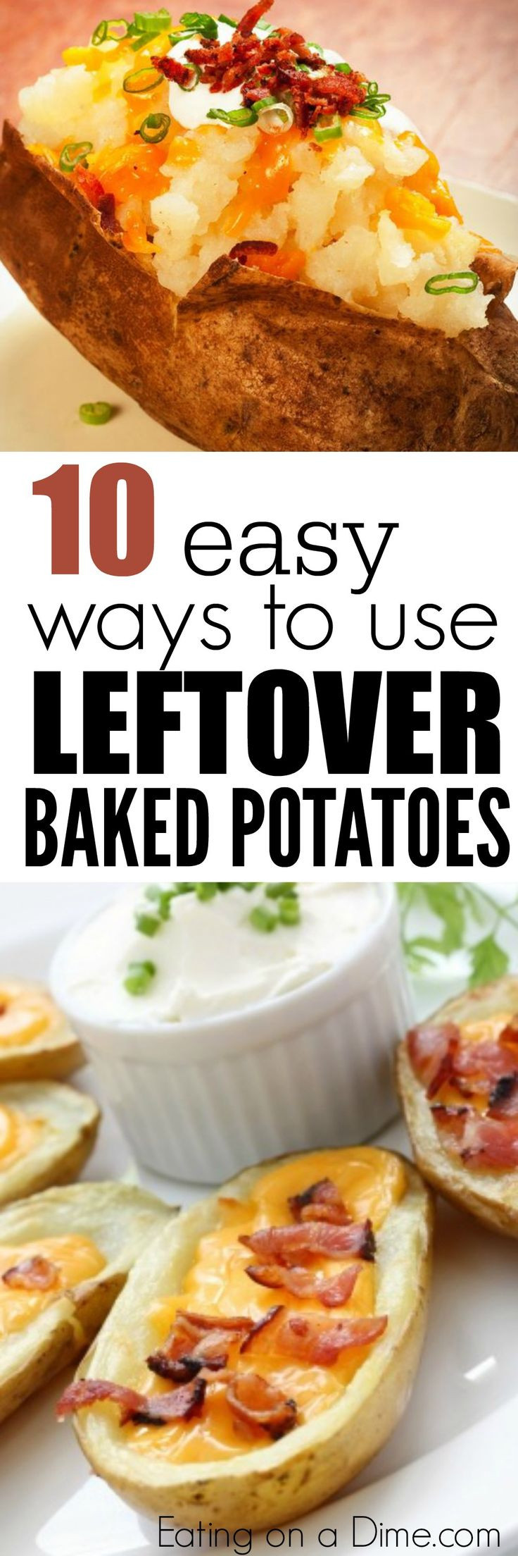 Leftover Baked Potato Recipes
 25 best ideas about Leftover baked potatoes on Pinterest