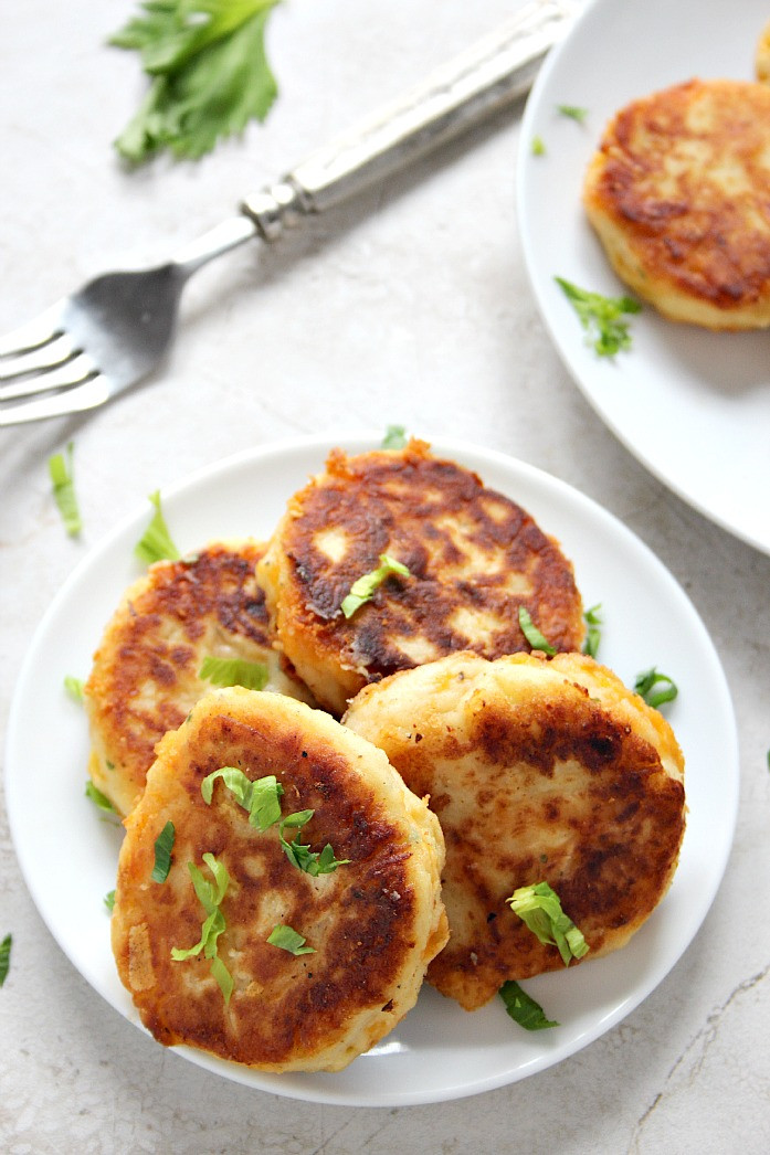 Leftover Mashed Potato Cakes
 Leftover Mashed Potato Cheddar Ranch Cakes Crunchy