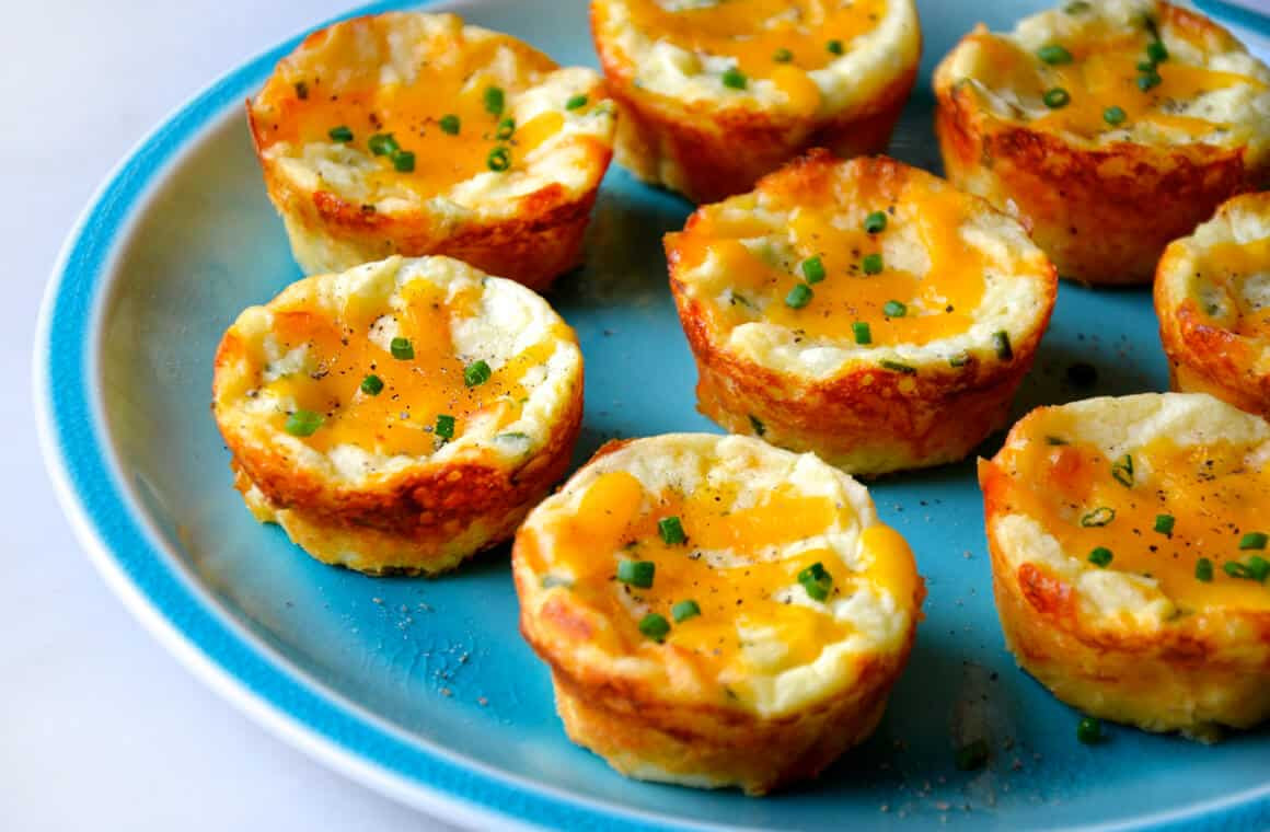 Leftover Mashed Potatoes Recipe
 Cheesy Leftover Mashed Potato Muffins