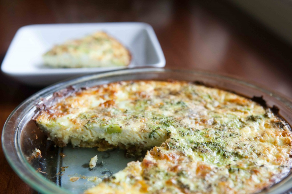 Leftover Mashed Potatoes
 Leftover Mashed Potato Crusted Quiche