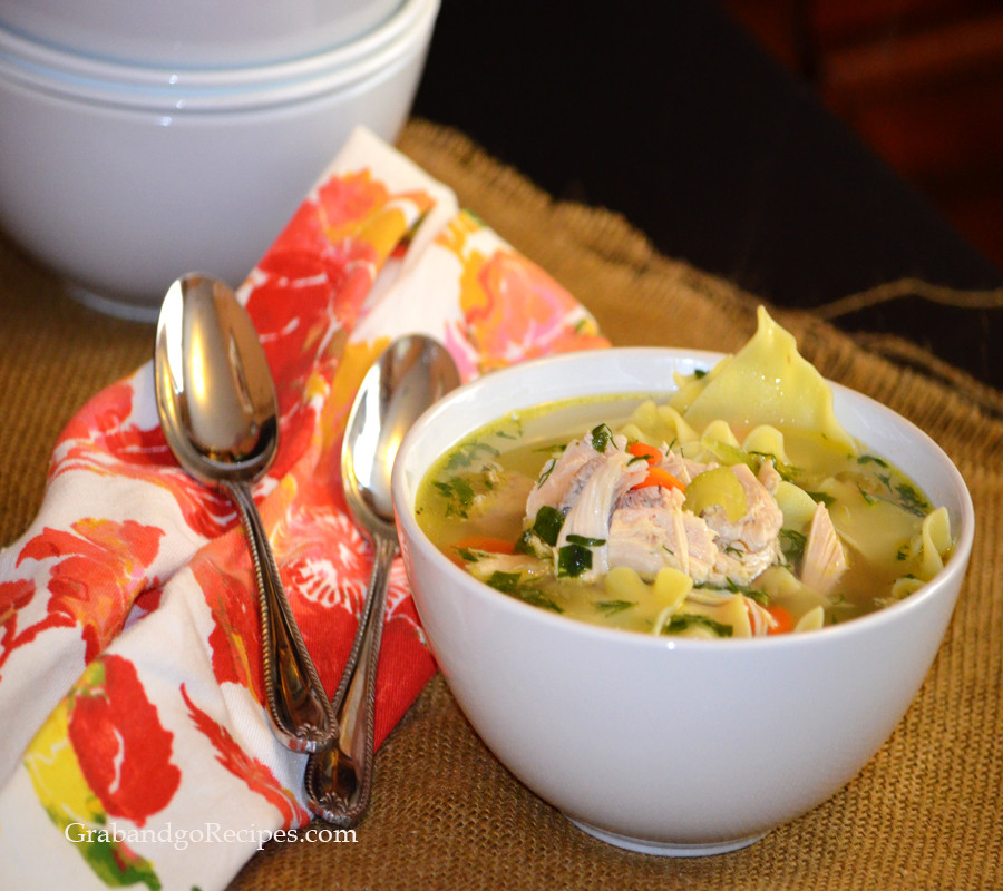 Leftover Turkey Soup
 Simple Leftover Turkey Noodle Soup Recipe