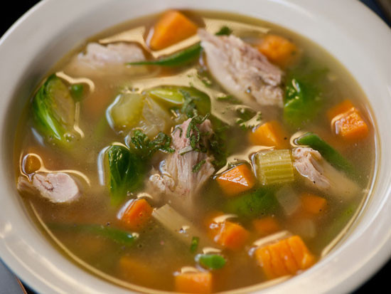 Leftover Turkey Soup
 Michael Chiarello s Leftover Thanksgiving Soup