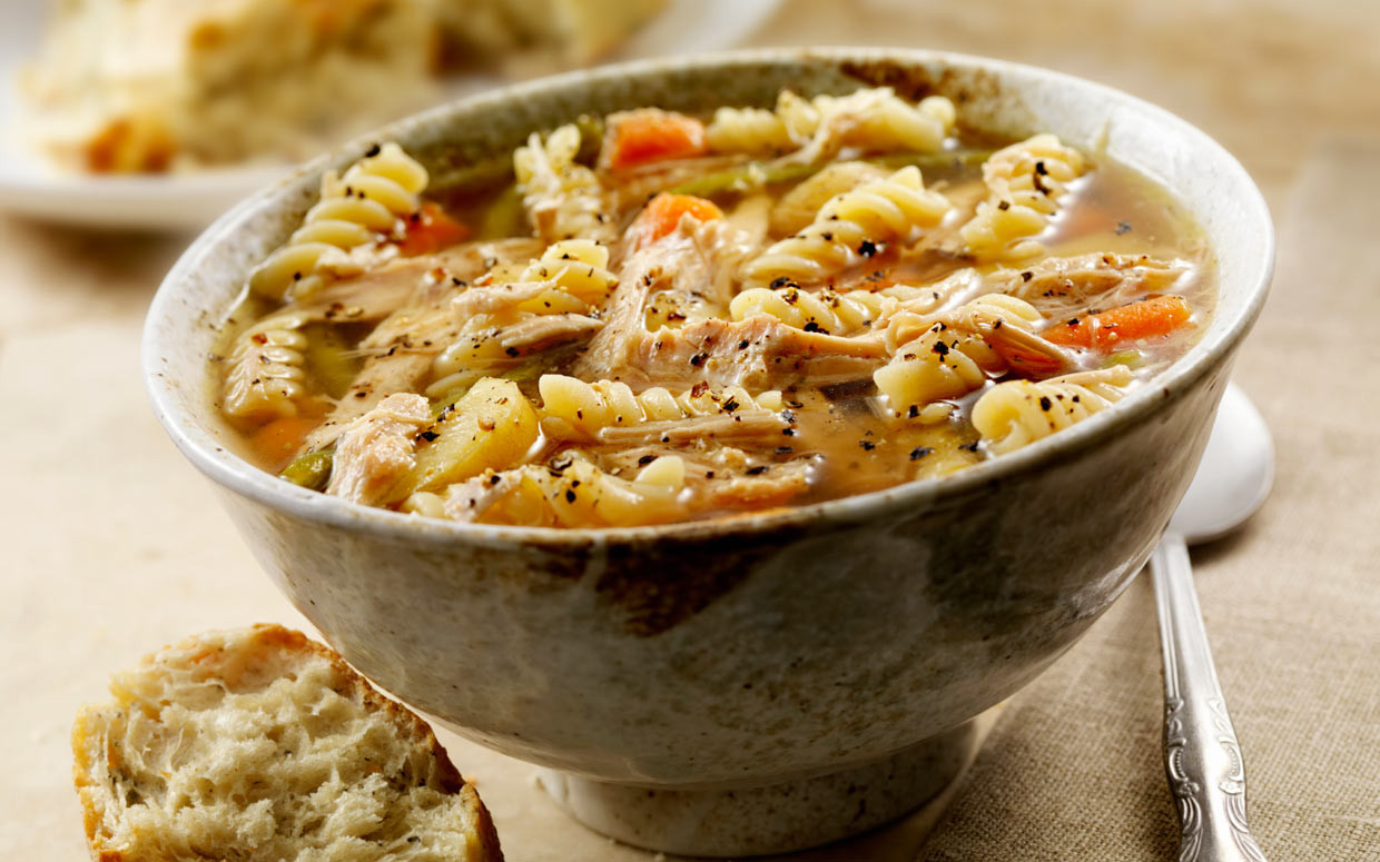 Leftover Turkey Soup
 Repurposing Thanksgiving Leftover Turkey Noodle Soup