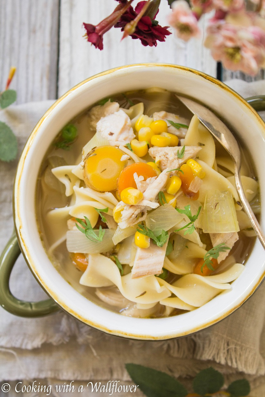 Leftover Turkey Soup
 Leftover Turkey Noodle Soup