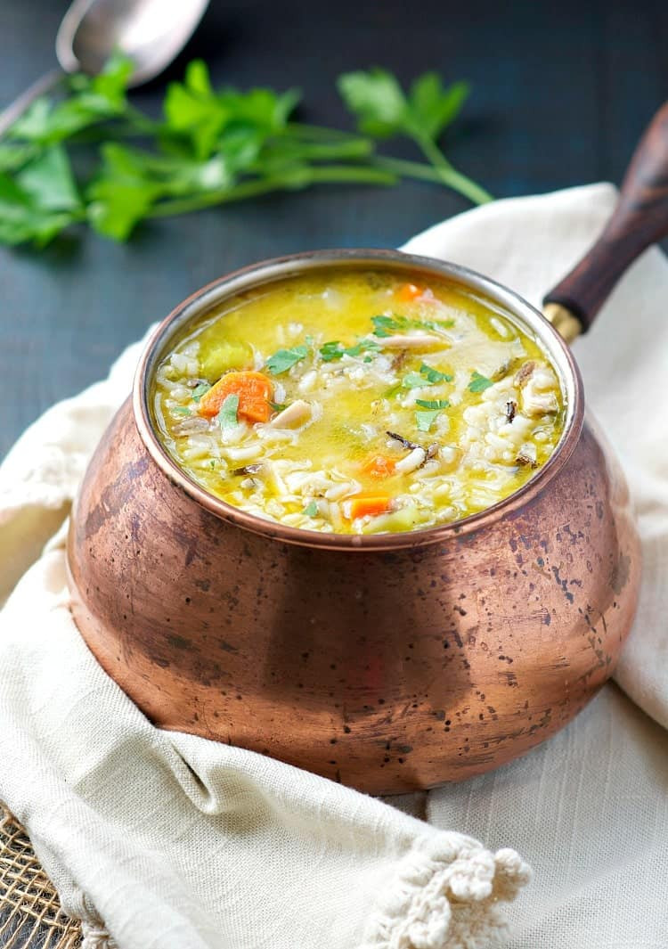 Leftover Turkey Soup
 Wild Rice and Leftover Turkey Soup The Seasoned Mom