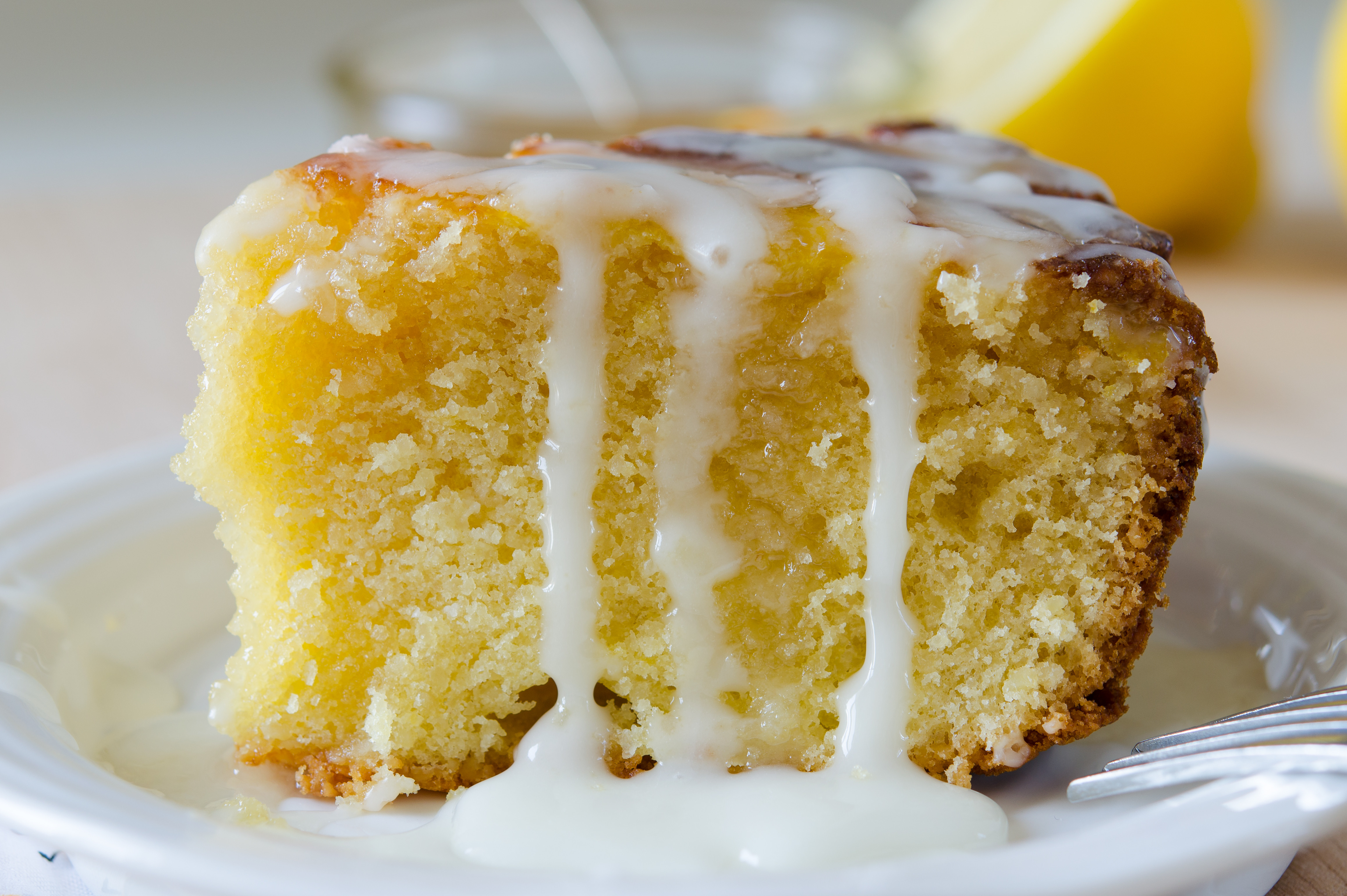 Lemon Almond Cake
 Lemon Honey and Almond Cake