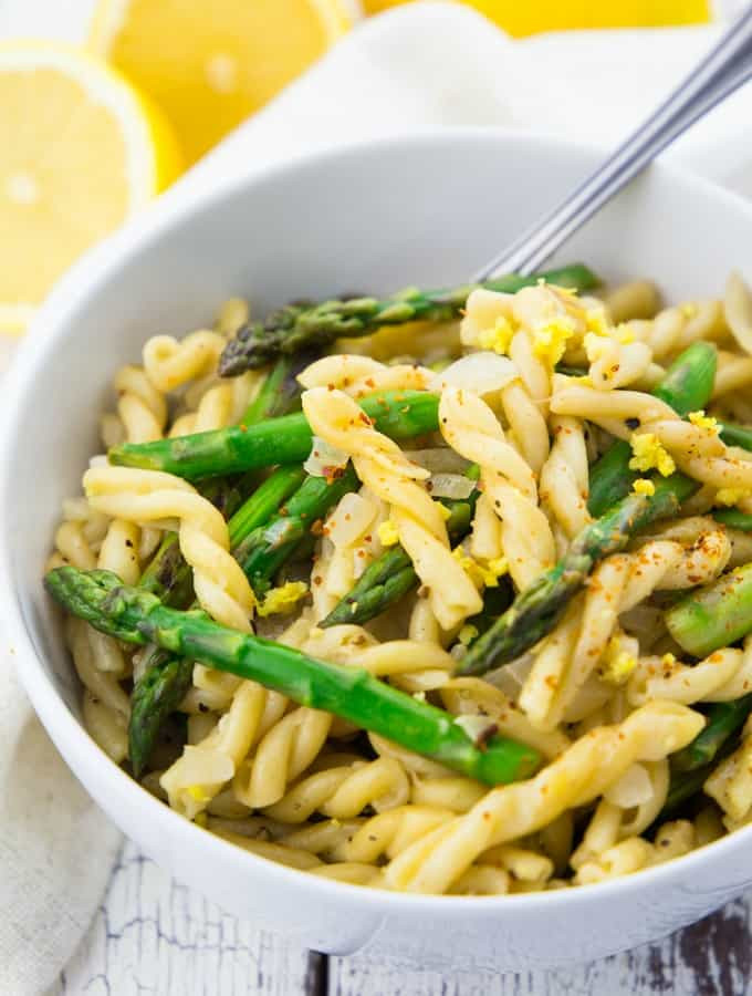 Lemon Asparagus Pasta
 Lemon Asparagus Pasta