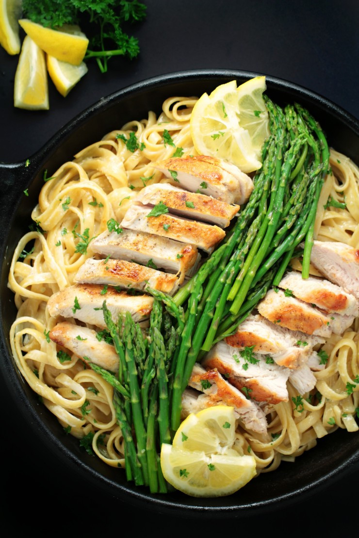 Lemon Asparagus Pasta
 Lemon Chicken & Asparagus Pasta Frugal Mom Eh