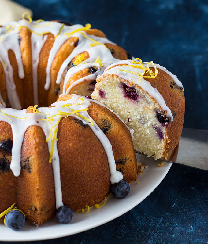 Lemon Blueberry Bundt Cake
 Blueberry Lemon Bundt Cake