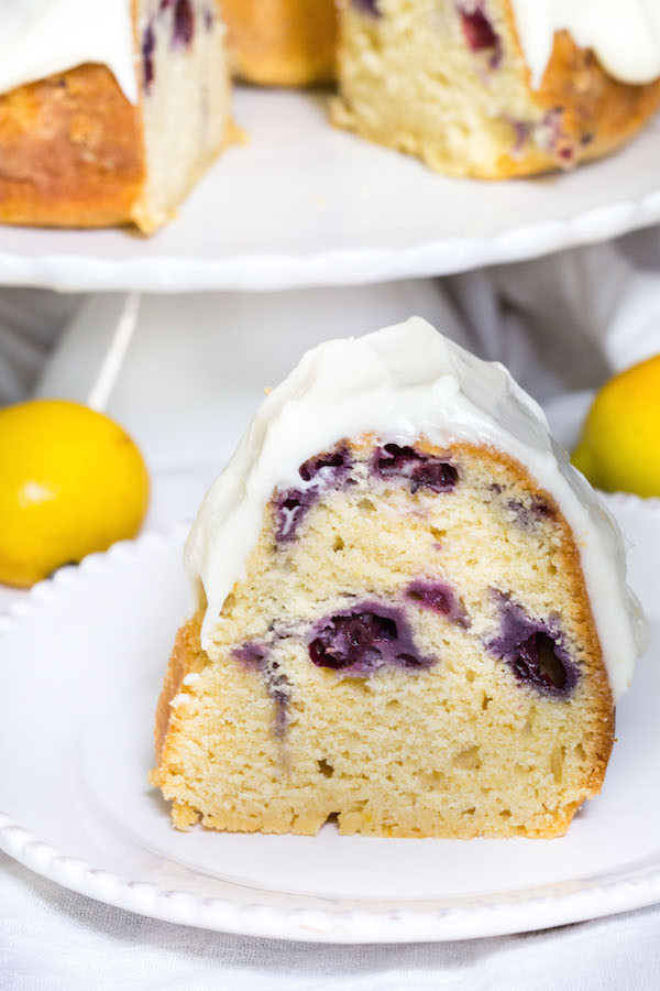 Lemon Blueberry Bundt Cake
 Lemon Blueberry Bundt Cake