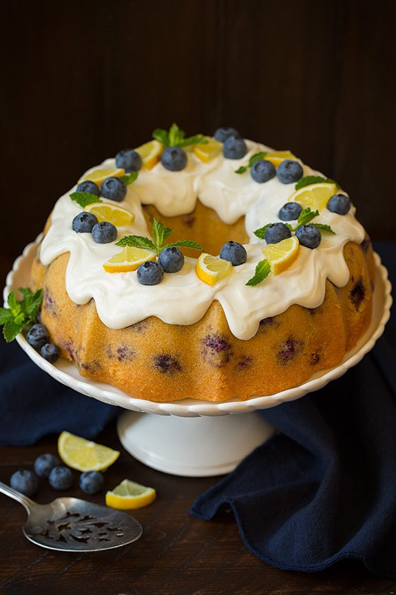 Lemon Blueberry Bundt Cake
 Lemon Blueberry Bundt Cake Cooking Classy