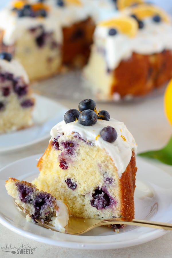 Lemon Blueberry Bundt Cake
 Lemon Blueberry Cake Celebrating Sweets