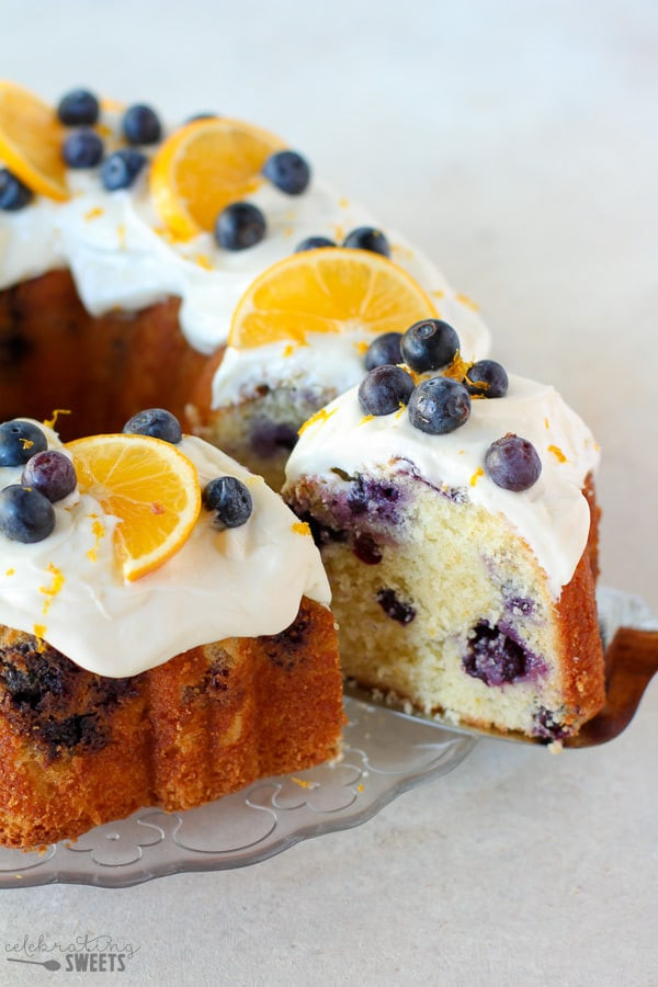 Lemon Blueberry Bundt Cake
 Lemon Blueberry Cake Celebrating Sweets