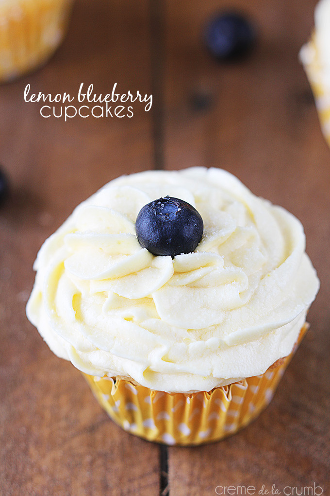 Lemon Blueberry Cupcakes
 Lemon Blueberry Cupcakes