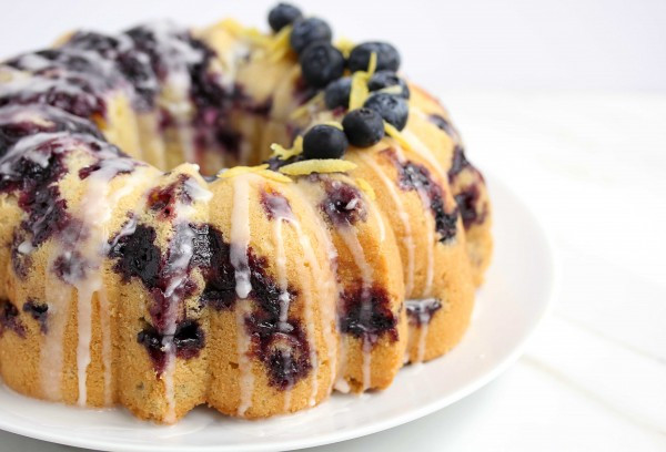 Lemon Blueberry Pound Cake
 Blueberry Lemon Pound Cake