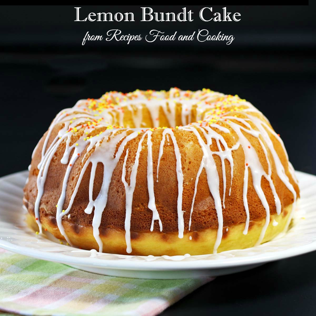 Lemon Bundt Cake
 Lemon Bundt Cake BundtBakers Recipes Food and Cooking