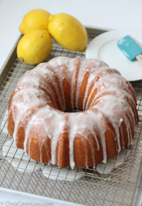 Lemon Bundt Cake
 Lemon Bundt Cake Chez CateyLou