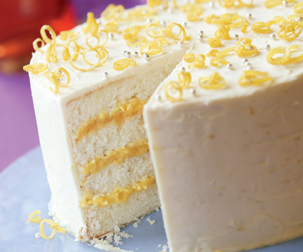 Lemon Cake Recipe
 Triple Lemon Layer Cake Recipe Recipe FineCooking