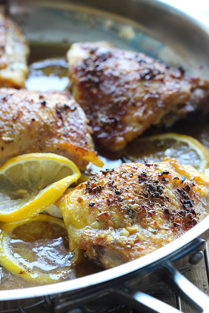 Lemon Chicken Baked
 honey lemon chicken thighs baked