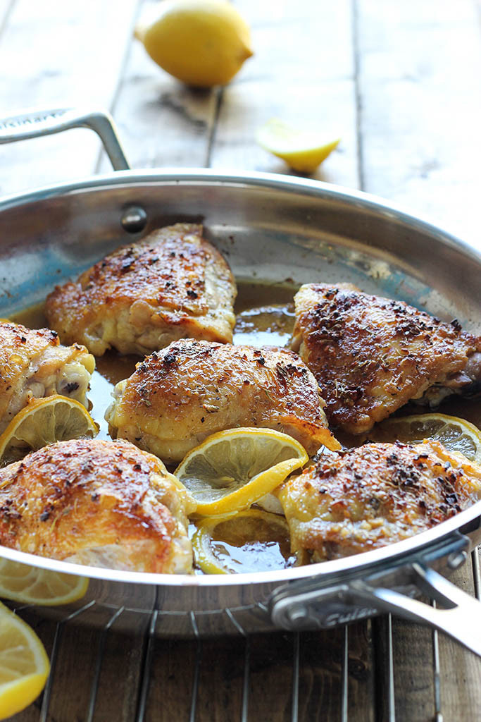 Lemon Chicken Baked
 honey lemon chicken thighs baked