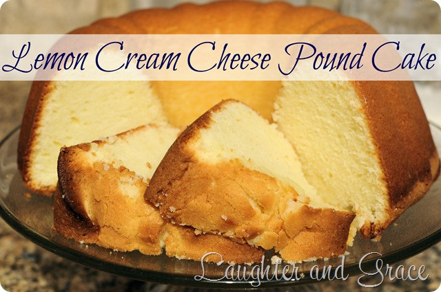 Lemon Cream Cheese Pound Cake
 Lemon Cream Cheese Pound Cake