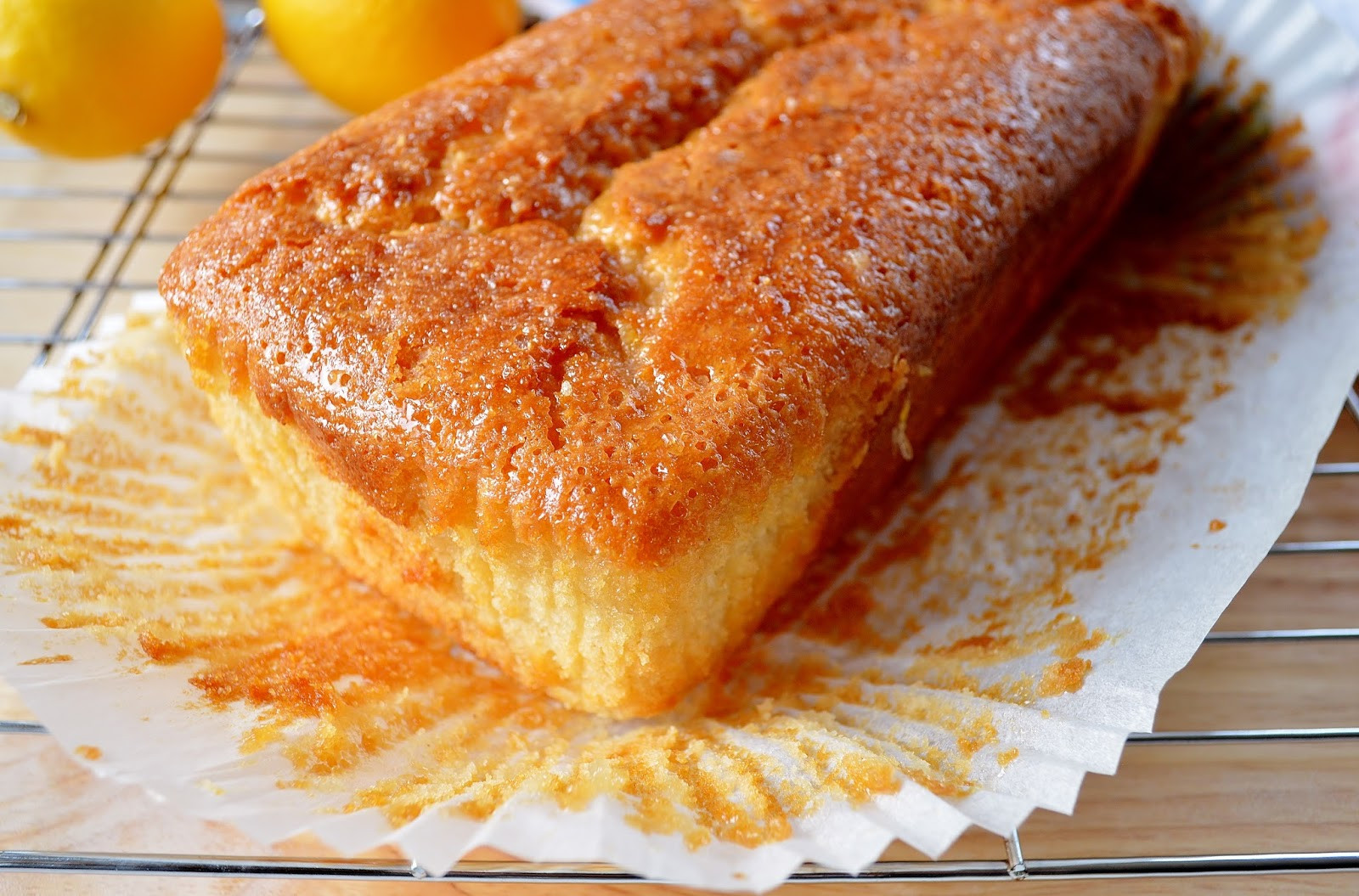 Lemon Drizzle Cake
 Vegan & Gluten Free Lemon Drizzle Cake GF