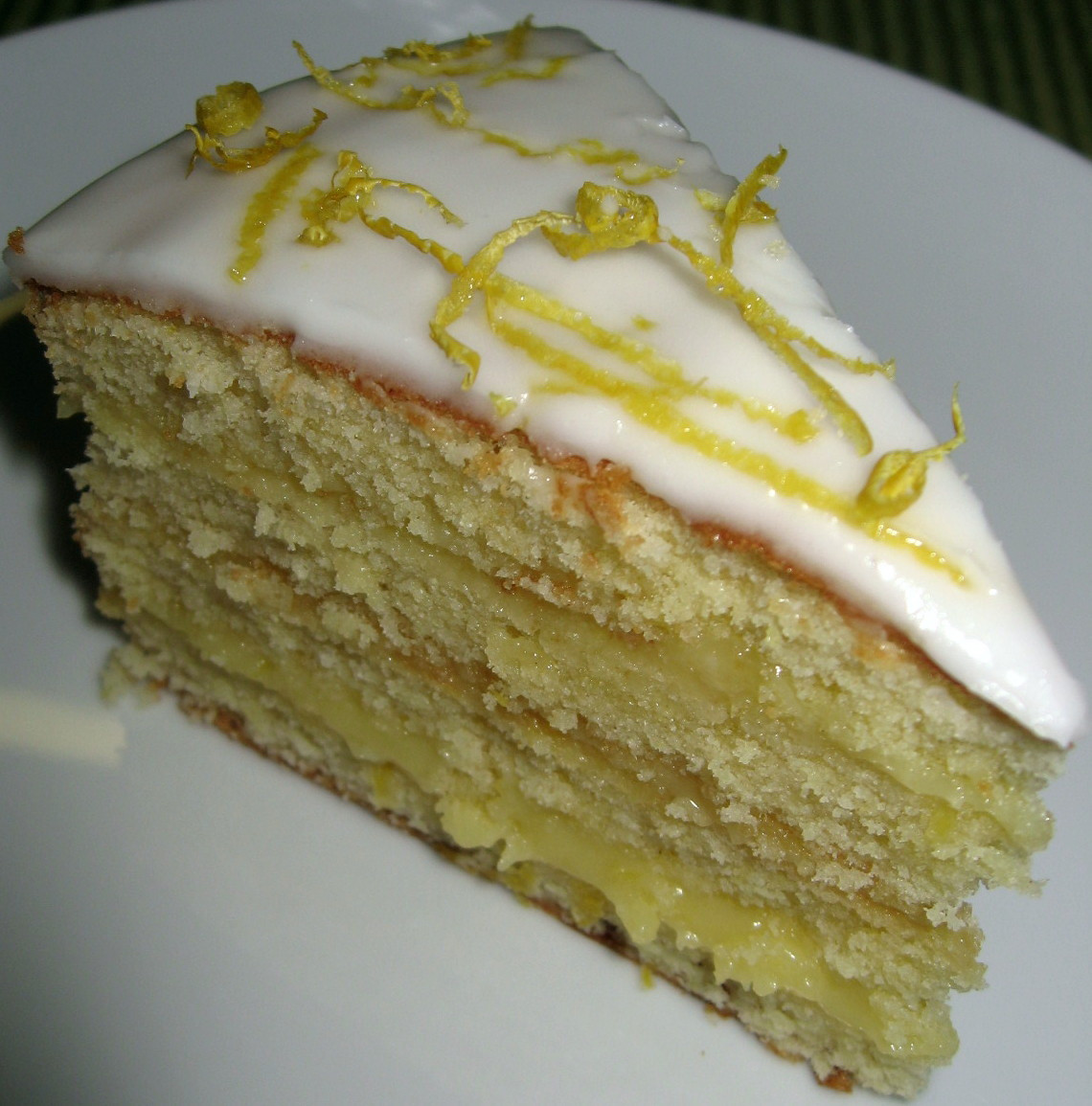 Lemon Layer Cake
 Delia Smith Cakes