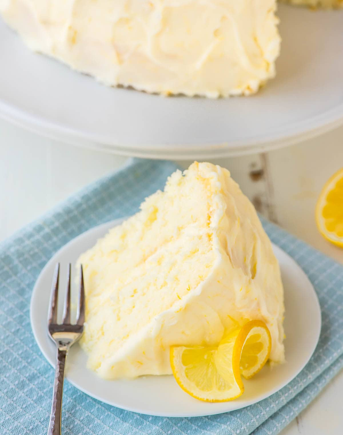 Lemon Layer Cake
 Lemon Layer Cake with Lemon Cream Cheese Frosting