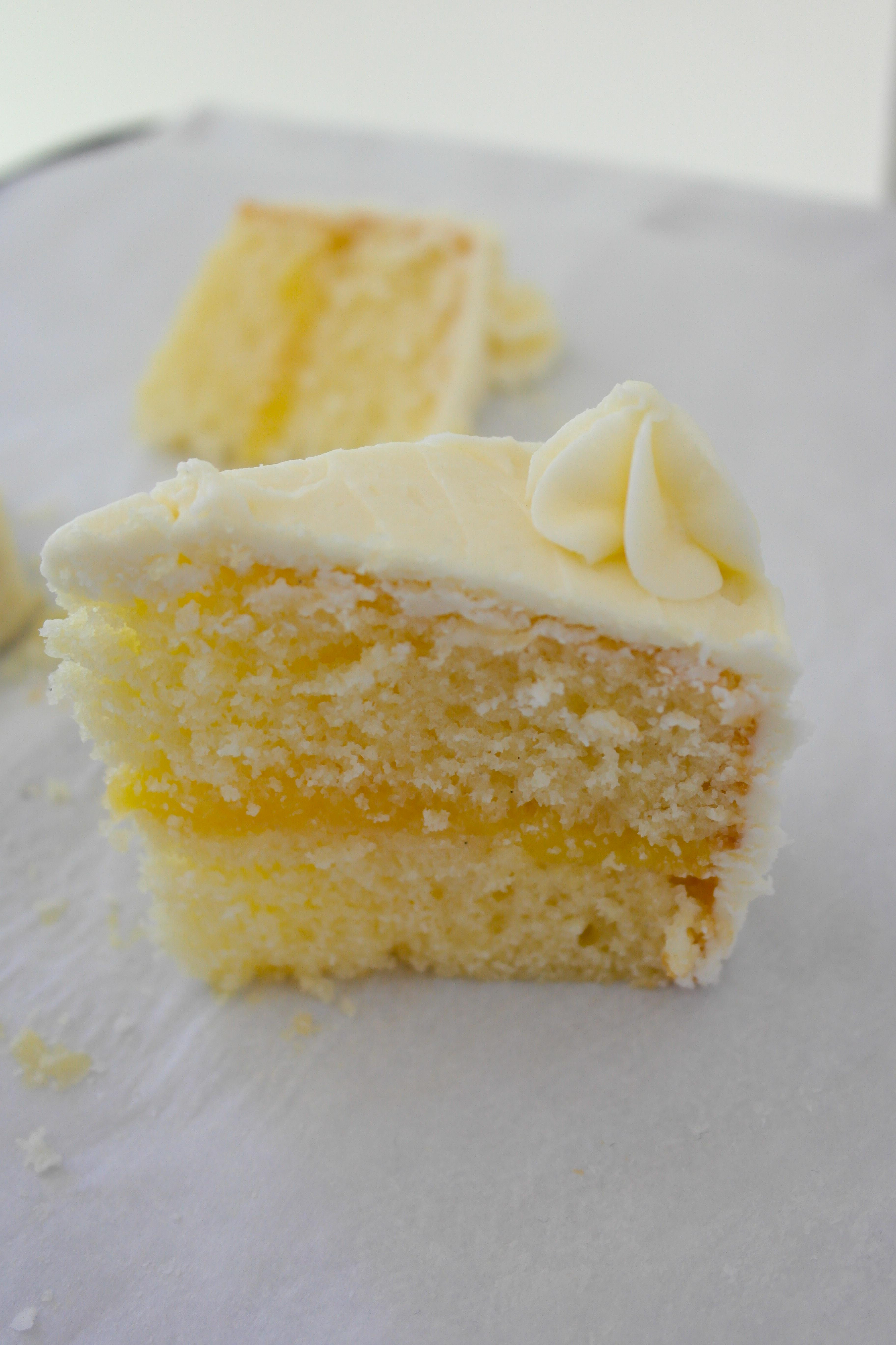 Lemon Layer Cake
 Lemon Layer Cake with Lemon Curd Filling – Baking Is A Science