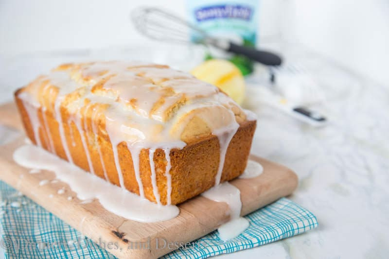 Lemon Loaf Cake
 Iced Almond Lemon Loaf Cake