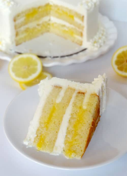 Lemon Love Cake
 Triple Lemon Cake Life Love and Sugar