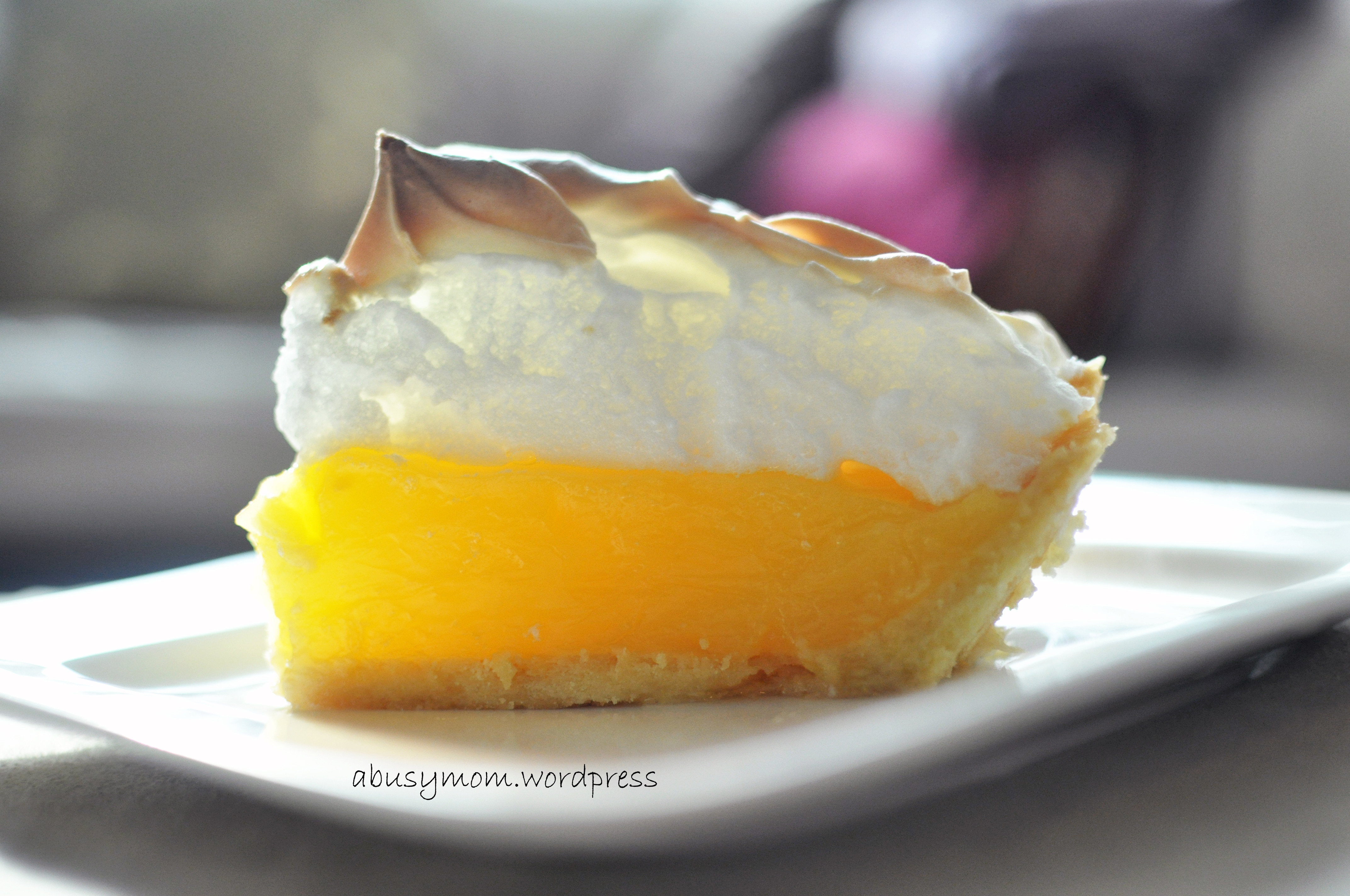 Lemon Meringue Pie
 A slice of my life – Lemon Meringue Pie