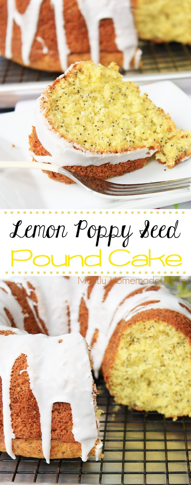 Lemon Poppy Seed Pound Cake
 Lemon Poppy Seed Pound Cake