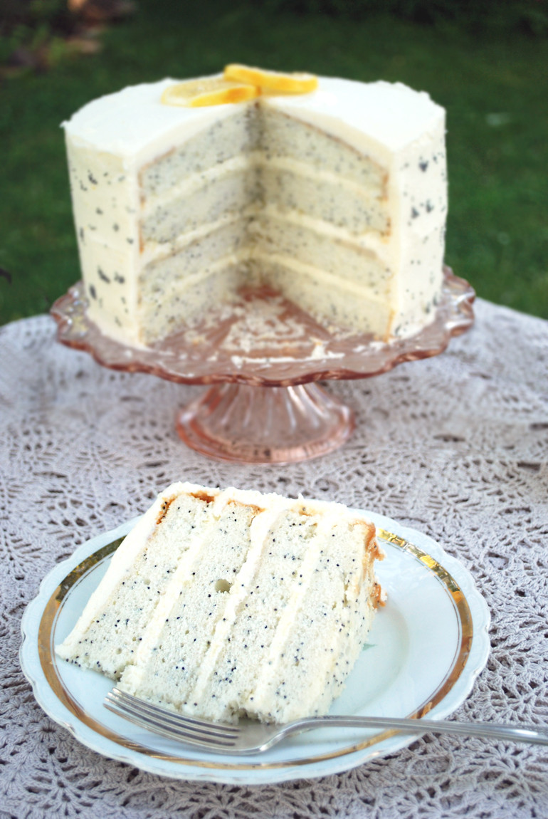 Lemon Poppyseed Cake
 Lemon Poppy Seed Cake The Merrythought