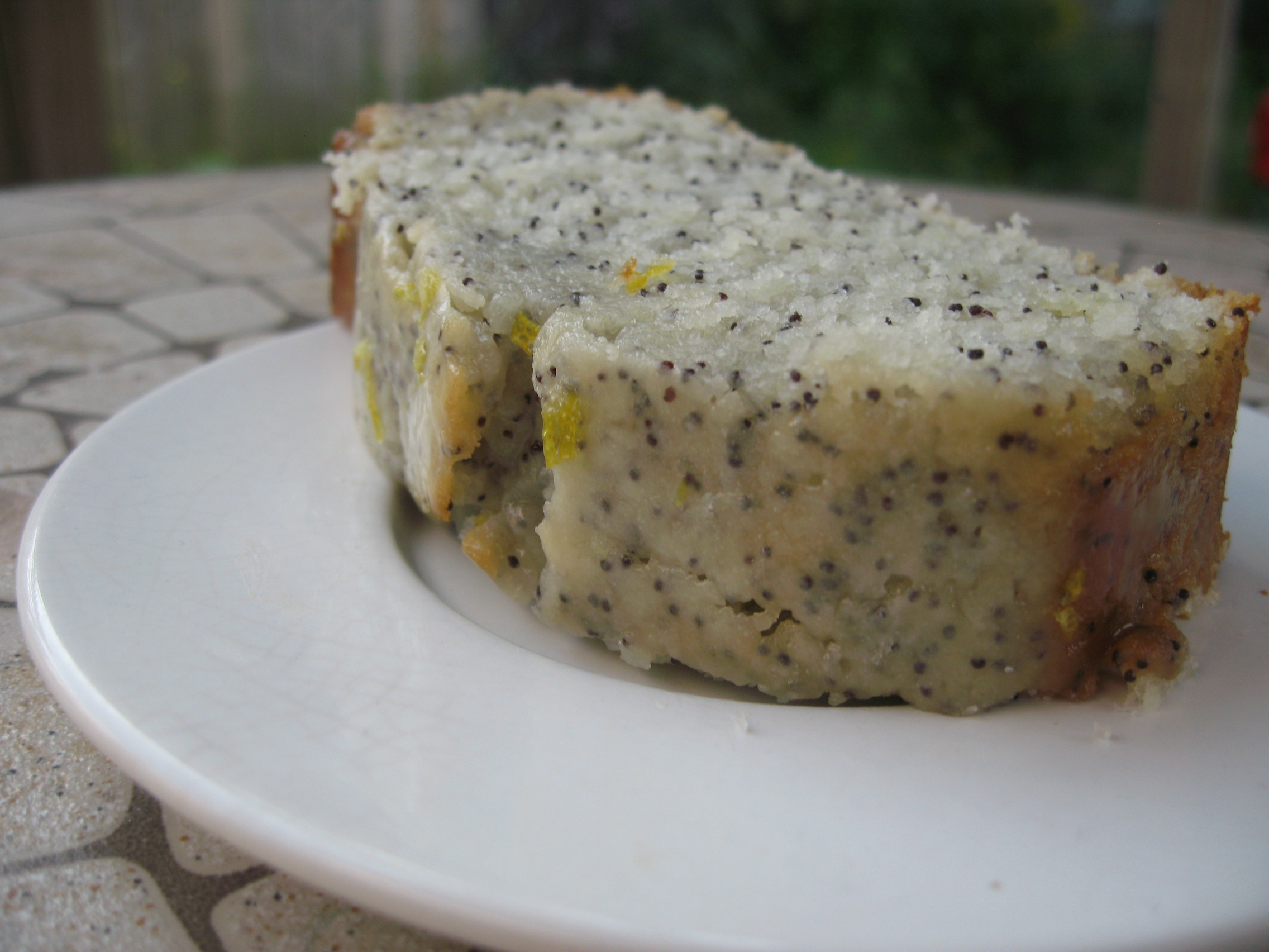 Lemon Poppyseed Cake
 IMG 5481