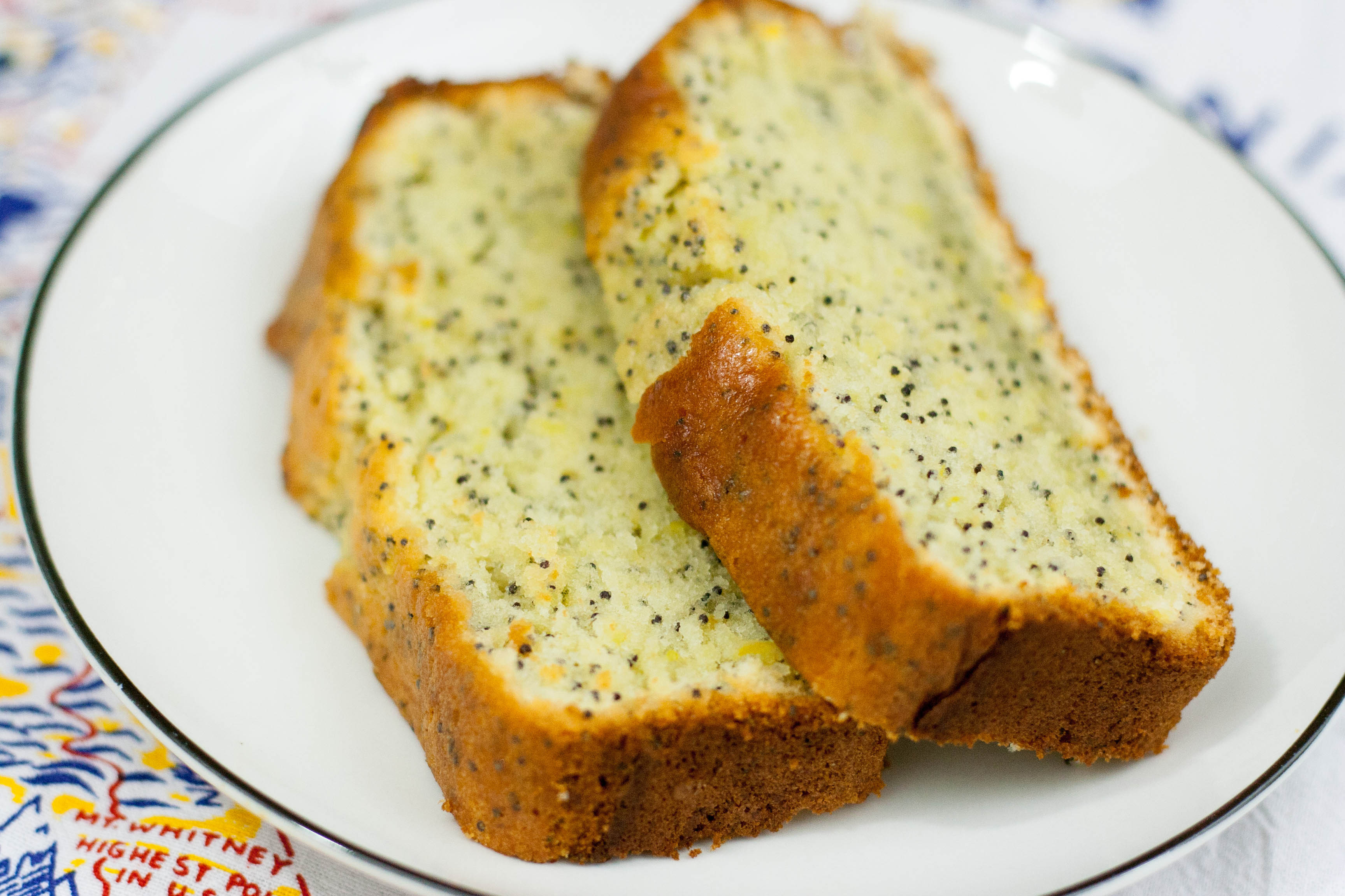 Lemon Poppyseed Cake
 Lemon Poppy Seed Pound Cake