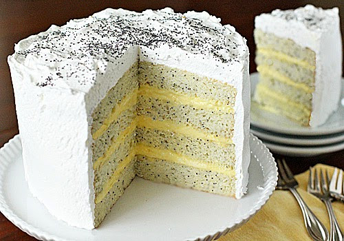 Lemon Poppyseed Cake
 The Galley Gourmet Lemon Poppy Seed Lady Cake